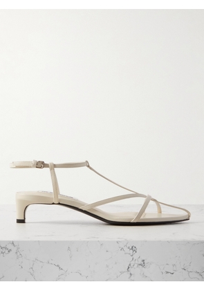 Jil Sander - Leather Slingback Sandals - Cream - IT35,IT35.5,IT36,IT36.5,IT37,IT37.5,IT38,IT38.5,IT39,IT39.5,IT40,IT40.5,IT41