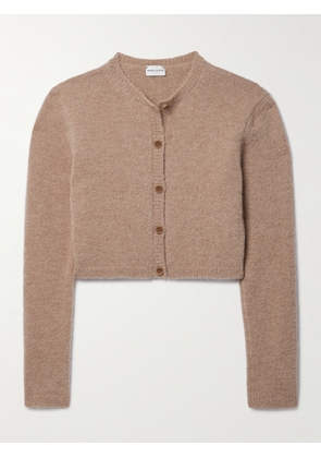 Magda Butrym - Cropped Knitted Cardigan - Brown - FR 34,FR 36,FR 38,FR 40,FR 42