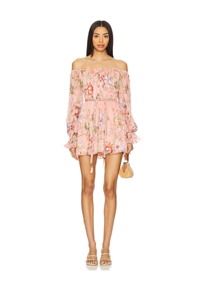 HEMANT AND NANDITA X Revolve Romper in Pink. Size S. Also in XS.