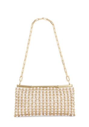 Cult Gaia Felice Crossbody in White.