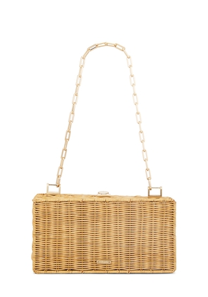 Cult Gaia The Backgammon Clutch in Neutral.