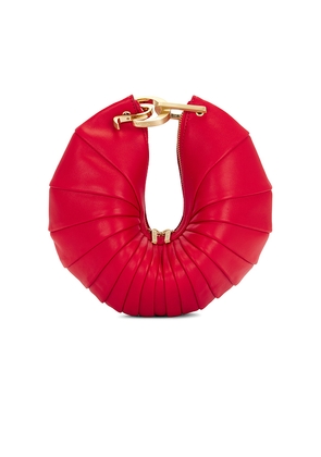Cult Gaia Ubah Clutch in Red.