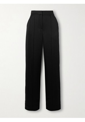 SIMKHAI - Kyra Satin Wide-leg Pants - Black - US0,US2,US4,US6,US8,US10,US12