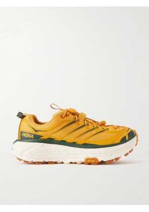 Hoka - Mafate Three2 Rubber-trimmed Mesh Sneakers - Yellow - US5,US5.5,US6,US6.5,US7,US7.5,US8,US8.5,US9,US9.5,US10,US10.5,US11