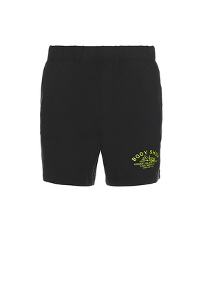 Coney Island Picnic Body Shop Jersey Short in Black. Size L. Also in M, S, XL/1X.