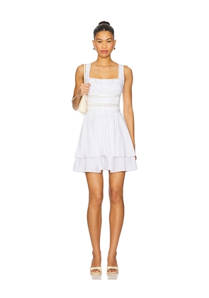 ASTR the Label Melaine Dress in White. Size L. Also in XS, S, M.