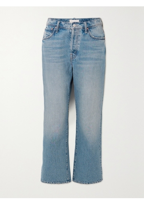 Mother - + Net Sustain The Ditcher Hover Cropped High-rise Wide-leg Jeans - Blue - 23,24,25,26,27,28,29,30,31,32