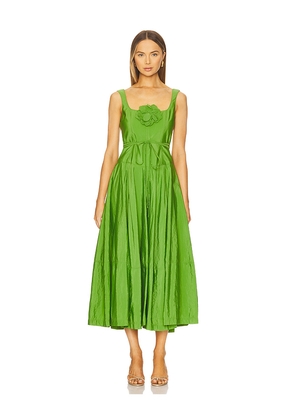Cinq a Sept Flower Joisian Dress in Green. Size 00. Also in 4.