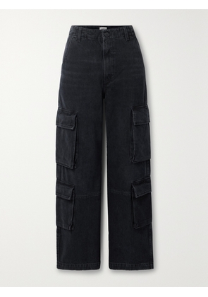 Citizens of Humanity - + Net Sustain Delena Cargo High-rise Straight-leg Organic Jeans - Black - 23,24,25,26,27,28,29,30,31,32