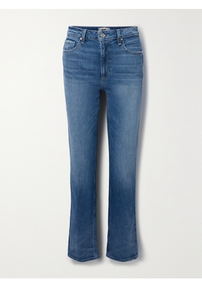 PAIGE - Stella High-rise Straight-leg Jeans - Blue - 23,24,25,26,27,28,29,30,31,32