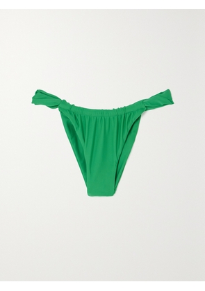 Faithfull - + Net Sustain Andez Stretch-repreve Bikini Briefs - Green - x small,small,medium,large,x large,xx large