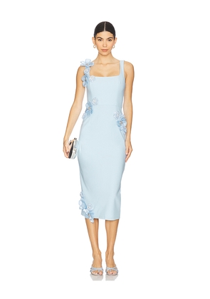 ELLIATT Chantelle Dress in Baby Blue. Size L. Also in XS, S, M, XL.