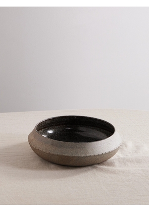 MARLOE MARLOE - + Net Sustain Ry Speckled Large Glazed Iron Clay Bowl - Blue - One size