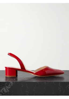 Manolo Blahnik - Aspro 30 Patent-leather Pumps - Red - IT34,IT35,IT35.5,IT36,IT36.5,IT37,IT37.5,IT38,IT38.5,IT39,IT39.5,IT40,IT40.5,IT41,IT41.5,IT42,IT43