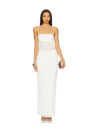 AFRM Jennan Dress in White. Size 2X. Also in S, XS, L, XL, 3X.