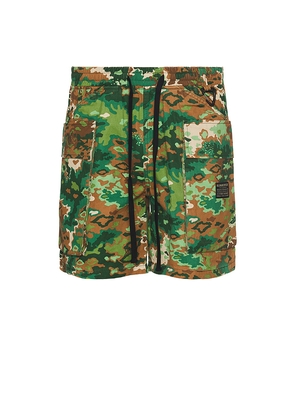 Billionaire Boys Club Camo Shorts in Army. Size L. Also in M.