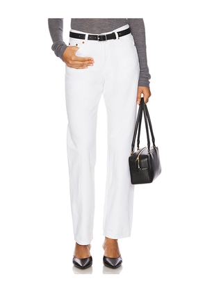 Dr. Denim Arch Straight Leg Jeans in White. Size 27. Also in 28, 29, 30.