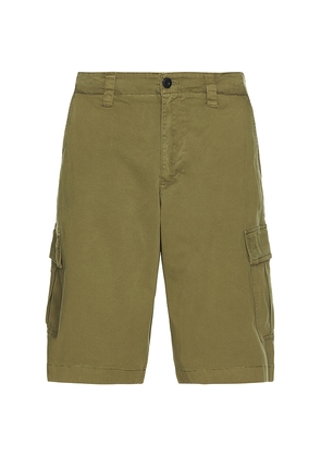 ALLSAINTS Flynn Cargo Shorts in Olive. Size 32. Also in 34.
