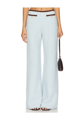 Amanda Uprichard x REVOLVE Windsor Pant in Baby Blue. Size L. Also in S, M.