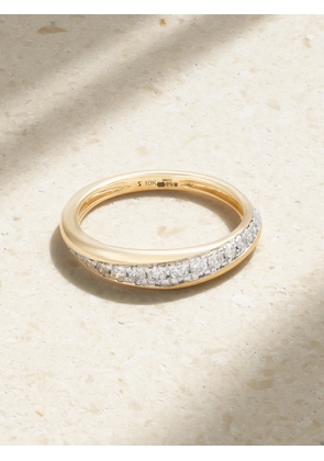 STONE AND STRAND - Twist 10-karat Gold Diamond Ring - 5,6,7,8