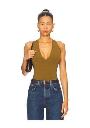 A.L.C. Lila Bodysuit in Green. Size L. Also in S, XS, M.