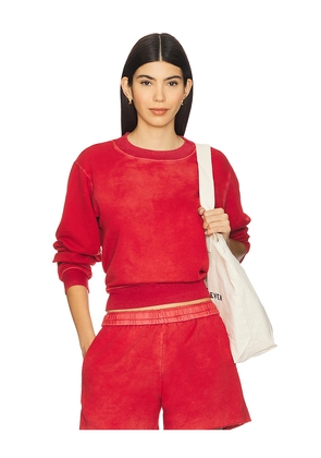 COTTON CITIZEN Roma Crew in Red. Size L. Also in XS, S.