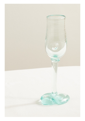 Completedworks - Thaw Recycled-glass Champagne Flute - Neutrals - One size