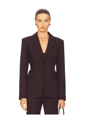 A.L.C. Elza Jacket in Wine. Size 2. Also in 6.