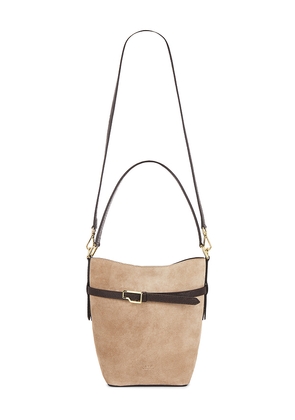ATP Atelier Cremella Bucket Bag in Tan.