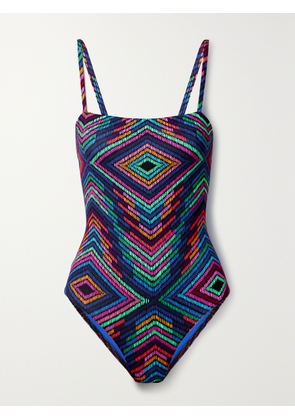 Eres - Les Essentiels Optique Printed Swimsuit - Multi - FR 38,FR 40,FR 42,FR 44,FR 46,FR 48