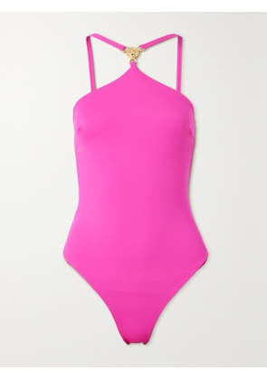 Versace - Embellished Swimsuit - Pink - 1,2,3,4,5