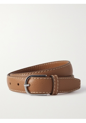 TOTEME - Leather Belt - Brown - 70,80,90