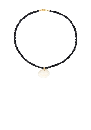 Casa Clara Hailee Necklace in Black.