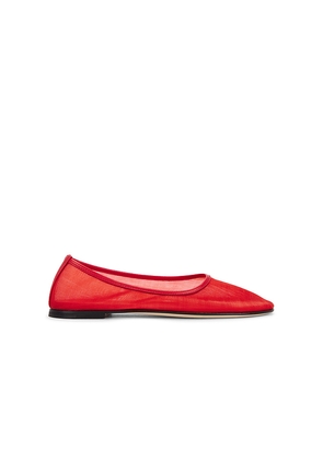 Dear Frances Balla Flat in Red. Size 36. Also in 37, 40, 42.
