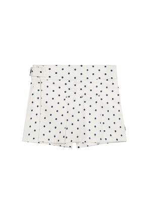DL1961 Lola Toddler Skirt in White. Size 2. Also in 3, 4.