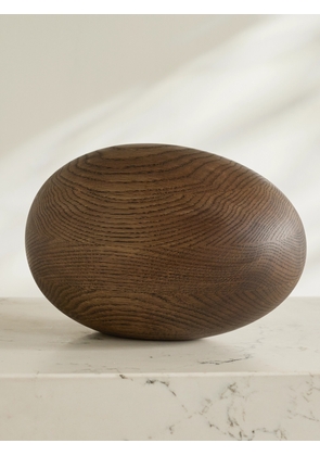 Fourth Street - Egg Smoked Oak Sculpture - Brown - One size