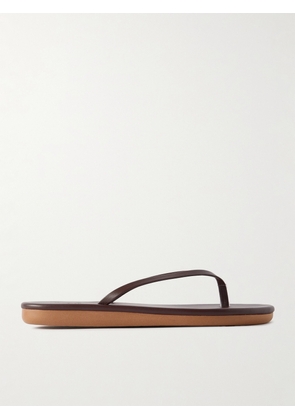 Ancient Greek Sandals - Saionara Leather Flip Flops - Brown - IT35,IT36,IT37,IT38,IT39,IT40,IT41,IT42