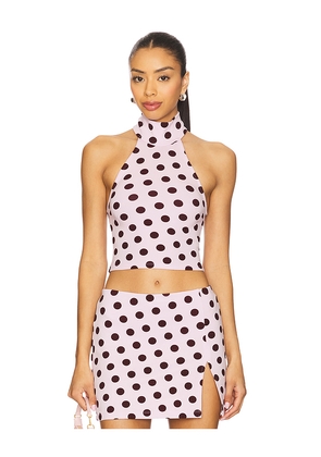 AFRM Anira Top in Lavender. Size 1X. Also in XXL, 2X, 3X.