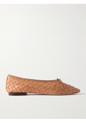 Loeffler Randall - Landry Woven Leather Ballet Flats - Neutrals - US5,US5.5,US6,US6.5,US7,US7.5,US8,US8.5,US9,US9.5,US10,US10.5,US11,US11.5,US12
