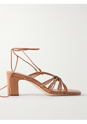 Loeffler Randall - Ryder Leather Sandals - Brown - US5,US6,US6.5,US7,US7.5,US8,US8.5,US9,US9.5,US10,US10.5,US11