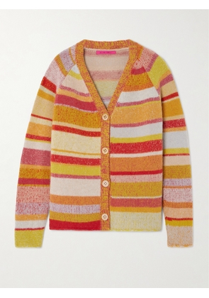 The Elder Statesman - Striped Cashmere Cardigan - Multi - x small,small,medium,large