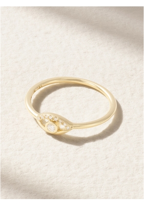 Melissa Joy Manning - 14-karat Gold Diamond Ring - 6,7