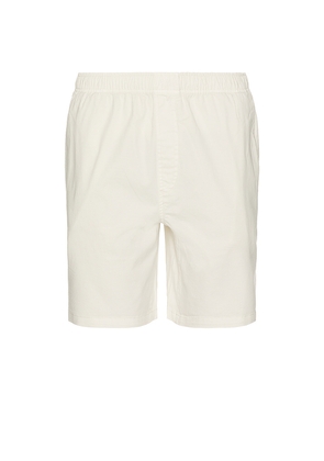 Deus Ex Machina Infinity Beach Short in White. Size L. Also in S, M, XL/1X.