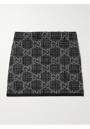 Gucci - Wool And Cotton-blend Tweed Mini Skirt - Gray - IT36,IT38,IT40,IT42,IT44,IT46,IT48