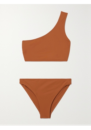Lido - + Net Sustain Trentadue One-shoulder Bikini - Orange - x small,small,medium,large,x large