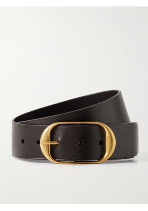 Nili Lotan - Nili Leather Belt - Brown - 65,70,75,80,85,90,95