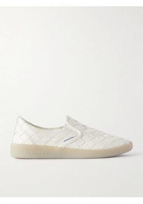 Bottega Veneta - Intrecciato Leather Sneakers - White - EU 34,EU 35,EU 36,EU 37,EU 38,EU 39,EU 40,EU 41,EU 42