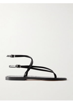 K Jacques St Tropez - Abako Leather Sandals - Black - IT35,IT36,IT37,IT38,IT39,IT40,IT41,IT42