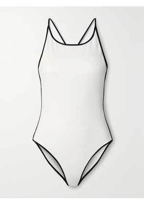 Marysia - Carrara Two-tone Swimsuit - White - x small,small,medium,large,x large,xx large
