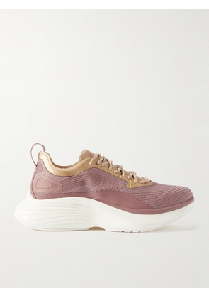 APL ATHLETIC PROPULSION LABS - Streamline Metallic Rubber-trimmed Mesh Sneakers - Brown - US5,US5.5,US6,US6.5,US7,US7.5,US8,US8.5,US9,US9.5,US10,US10.5,US11